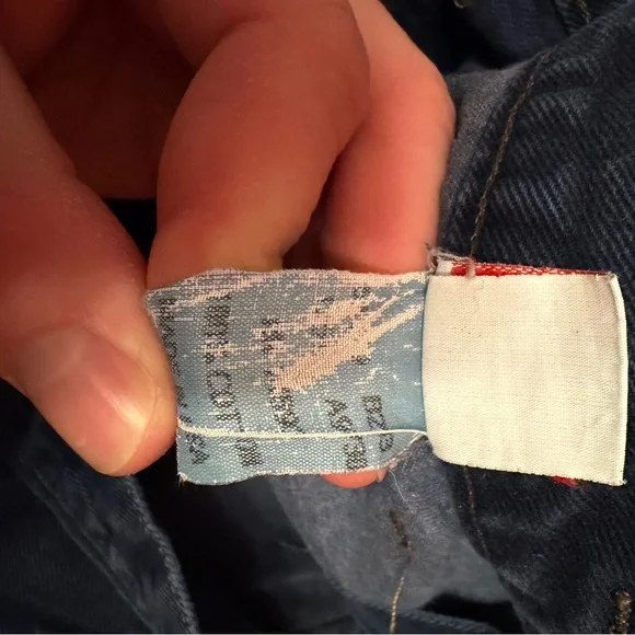 Vintage Marithe Francois Girbaud Men’s Blue Denim Jeans 33x32 Made in USA - Picture 4 of 16